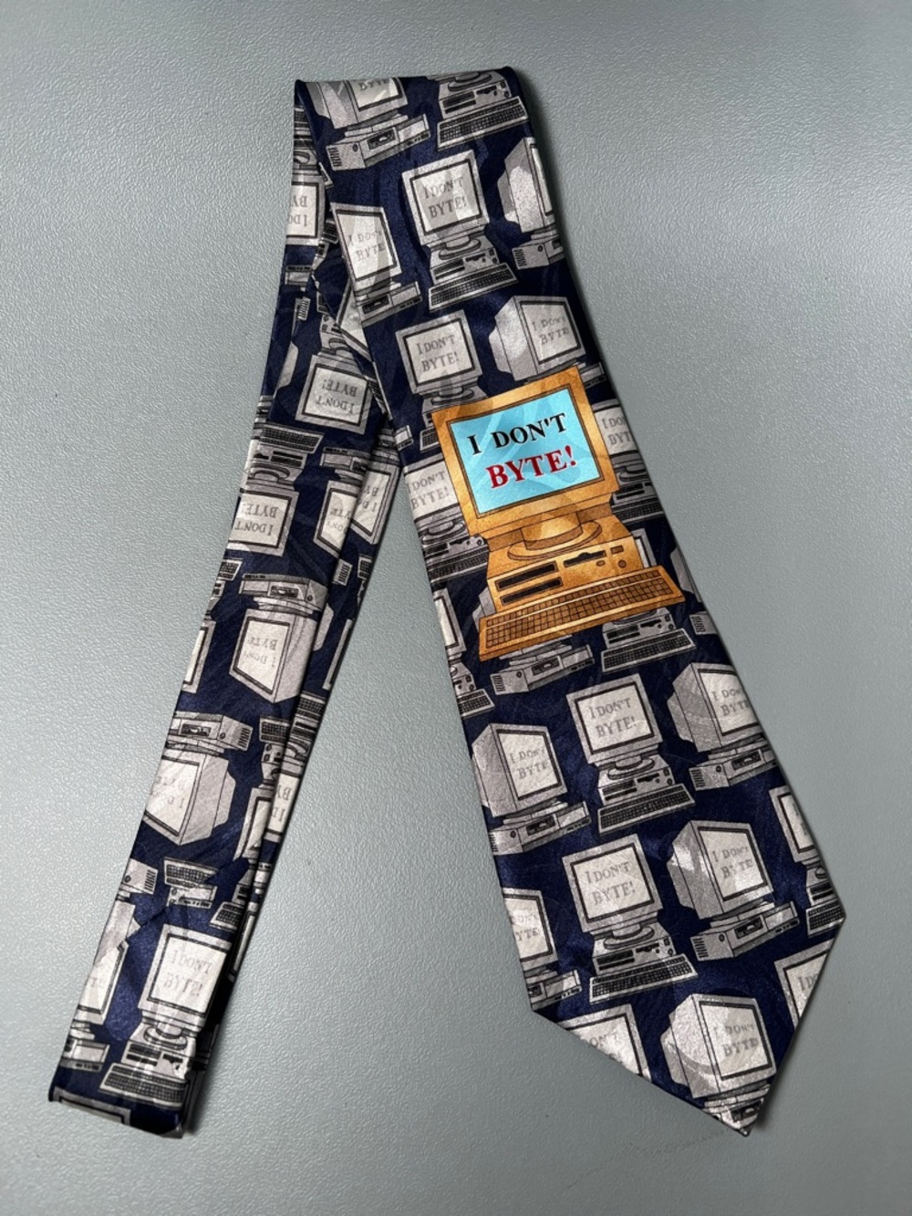 Steven Harris I Don't Byte Neck Tie